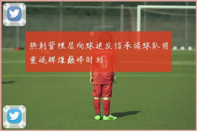热刺管理层向球迷发信承诺球队将重返辉煌巅峰时刻